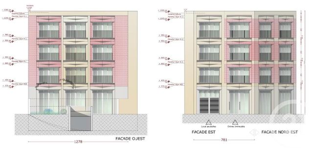 Terrain à vendre - 379 m2 - Montreuil - 93 - ILE-DE-FRANCE