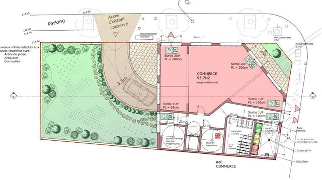 Terrain à vendre - 379 m2 - Montreuil - 93 - ILE-DE-FRANCE