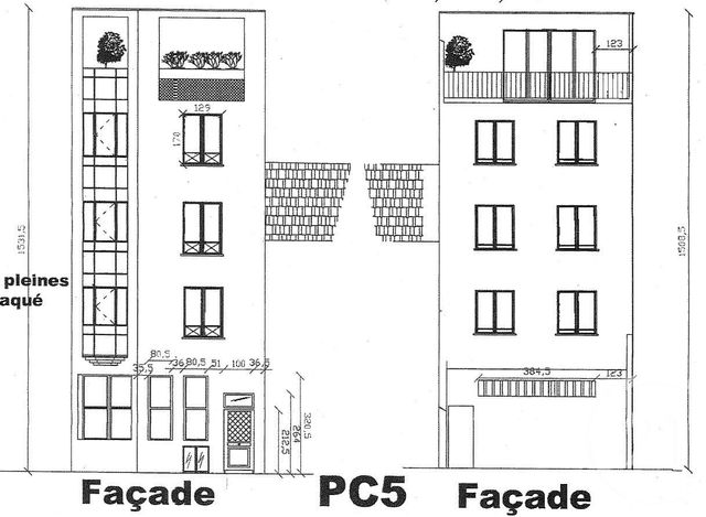 Immeuble &agrave; vendre - 246 m2 - Romainville - 93 - ILE-DE-FRANCE
