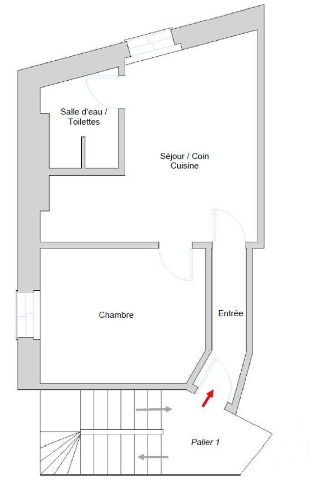 Immeuble à vendre - 322,34 m2 - Montreuil - 93 - ILE-DE-FRANCE