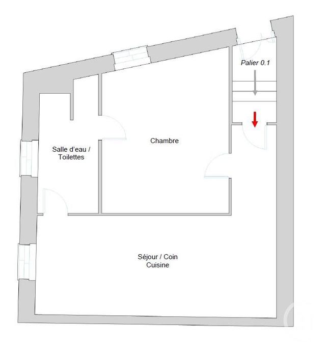 Immeuble à vendre - 322,34 m2 - Montreuil - 93 - ILE-DE-FRANCE