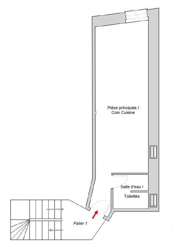 Immeuble à vendre - 322,34 m2 - Montreuil - 93 - ILE-DE-FRANCE