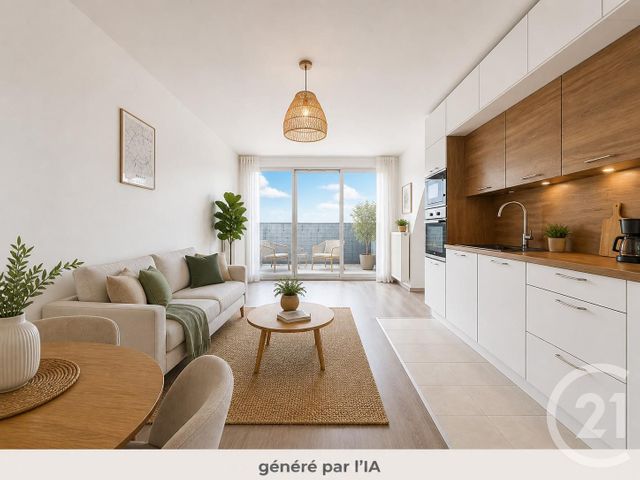 Appartement F3 &agrave; vendre - 3 pi&egrave;ces - 52 m2 - Montreuil - 93 - ILE-DE-FRANCE