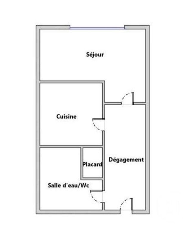 Appartement Studio &agrave; vendre - 1 pi&egrave;ce - 16,21 m2 - Montreuil - 93 - ILE-DE-FRANCE