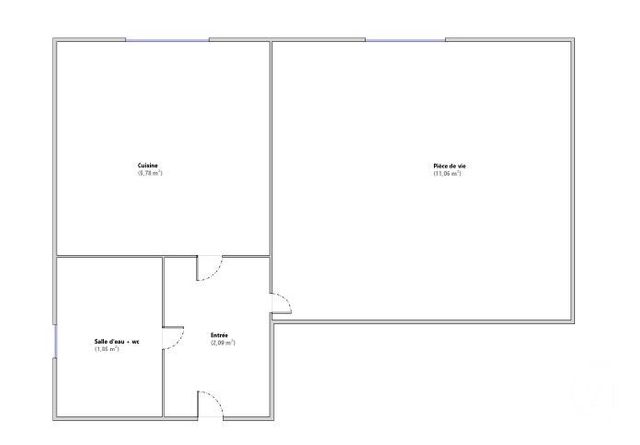 Afficher la photo en grand Immeuble à vendre - 89,24 m2 - Montreuil - 93 - ILE-DE-FRANCE