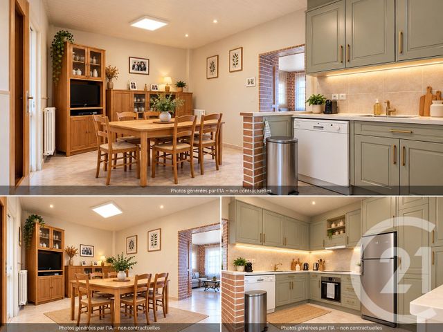 Maison &agrave; vendre - 5 pi&egrave;ces - 97,75 m2 - Montreuil - 93 - ILE-DE-FRANCE